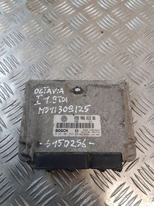 Sterownik Silnika Skoda Octavia I 1.9Tdi 038906018Bq