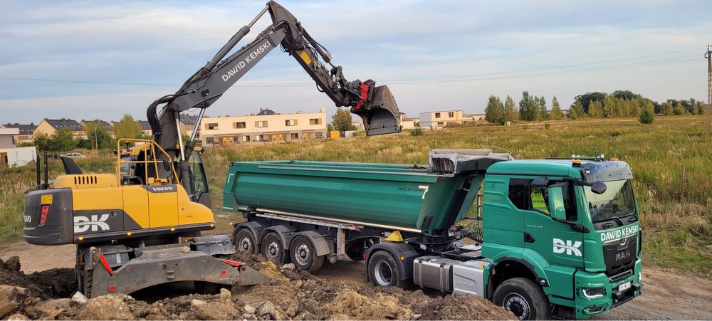 Roboty ziemne-drogowe, Usługi transportowo-sprzętowe