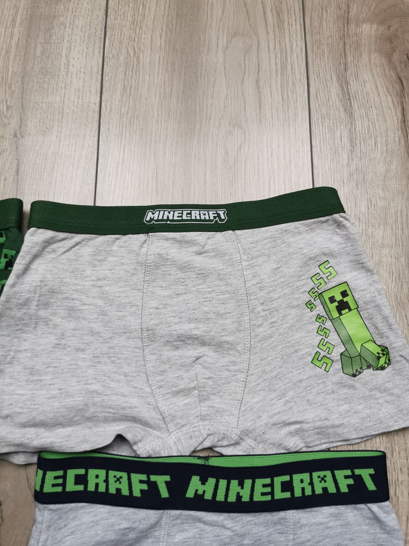 Zestaw Bokserki chłopięce Minecraft, 134/140, nowe bez metki