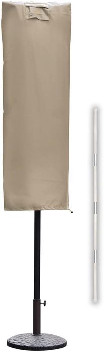 Sekey Pokrowiec na Parasol 160x62 Oxford 600D Wodoodporny UV Brąz