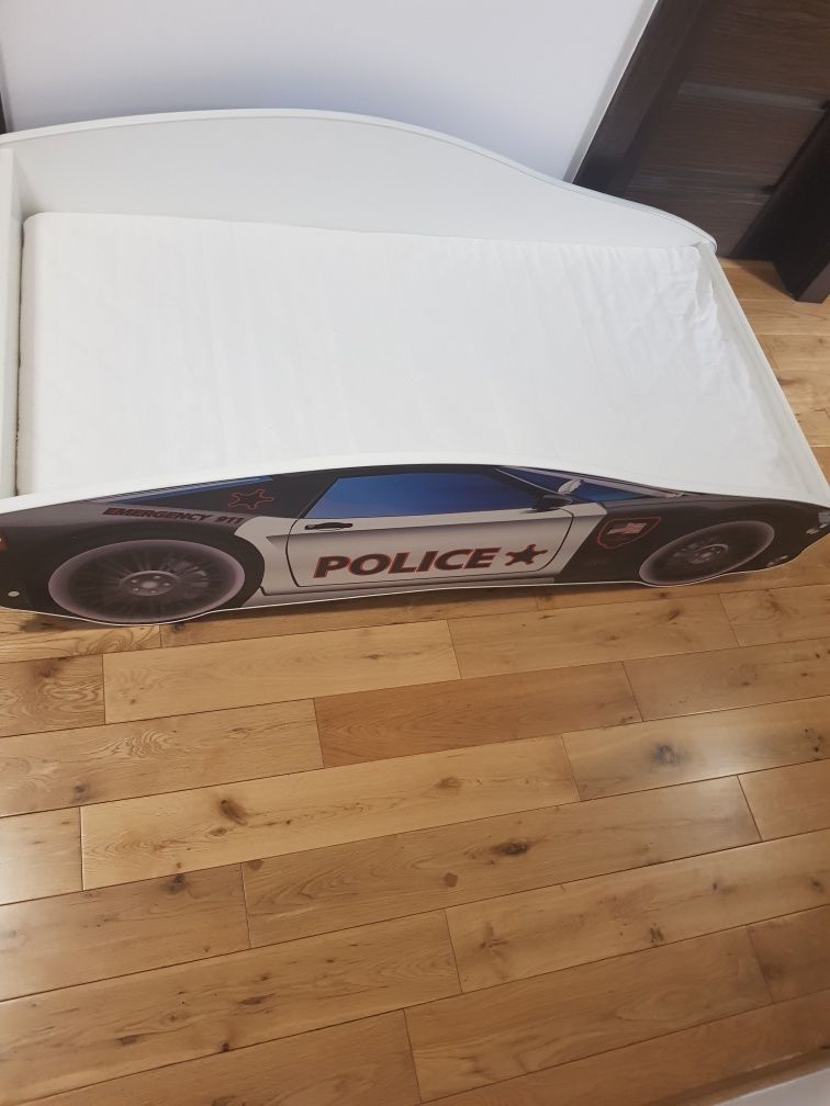Łóżko policyjne materac, prześcieradło gratis