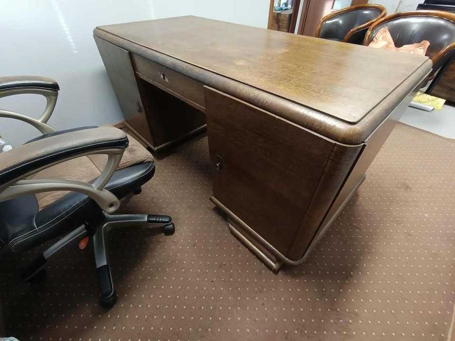 Sprzedam dębowe biurko gabinetowe w stylu Art Deco