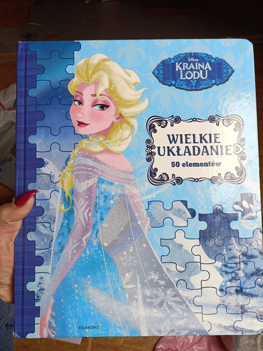 Książka puzzle Kraina Lodu. Disney. 5w1 puzzle z książką