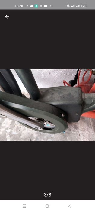 Bicicleta elétrica btwin motor Bosh como nova!