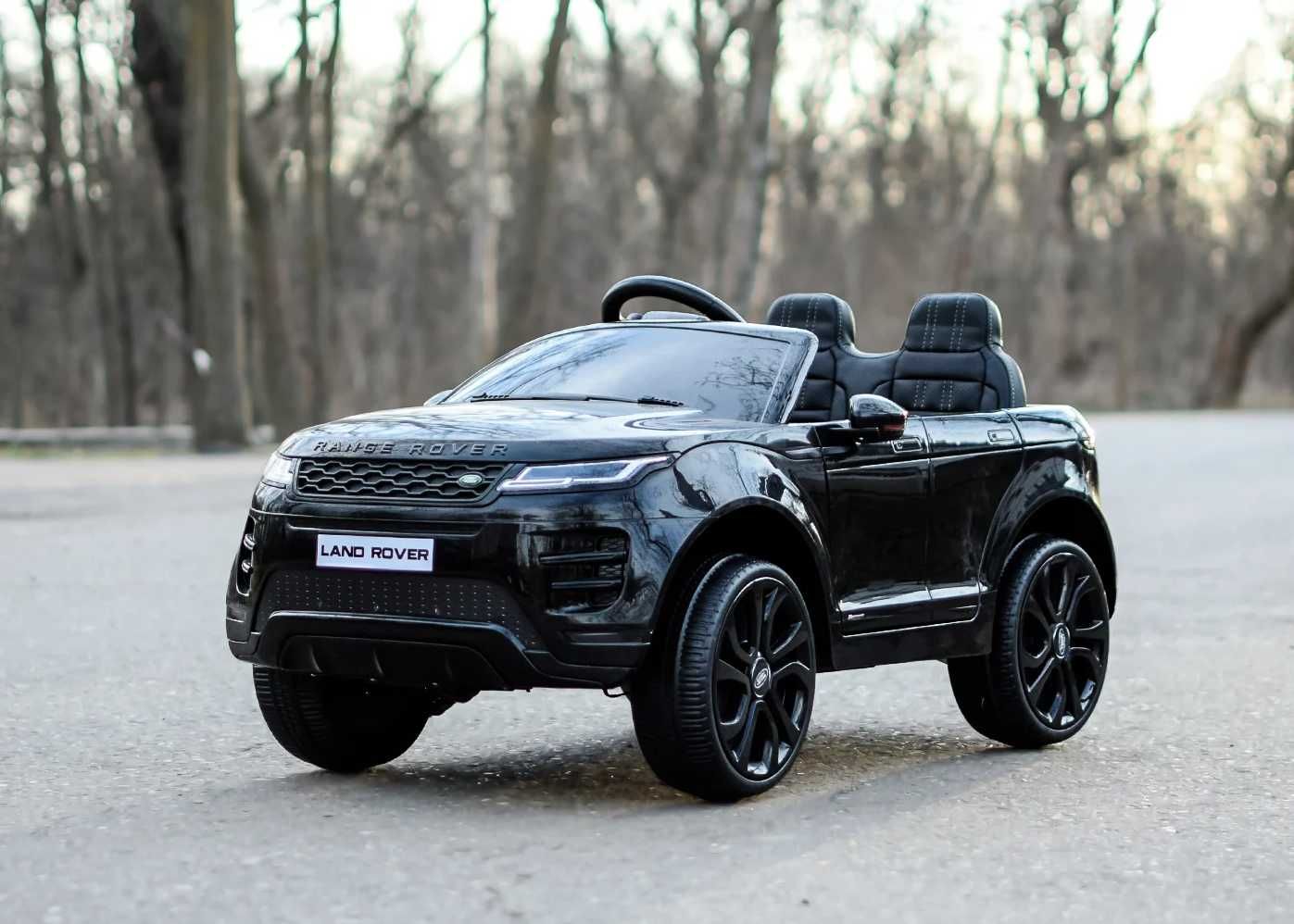 Samochód LAND ROVER EVO SUV Elektryczny Auto Akumulator Pilot 2 DZIECI