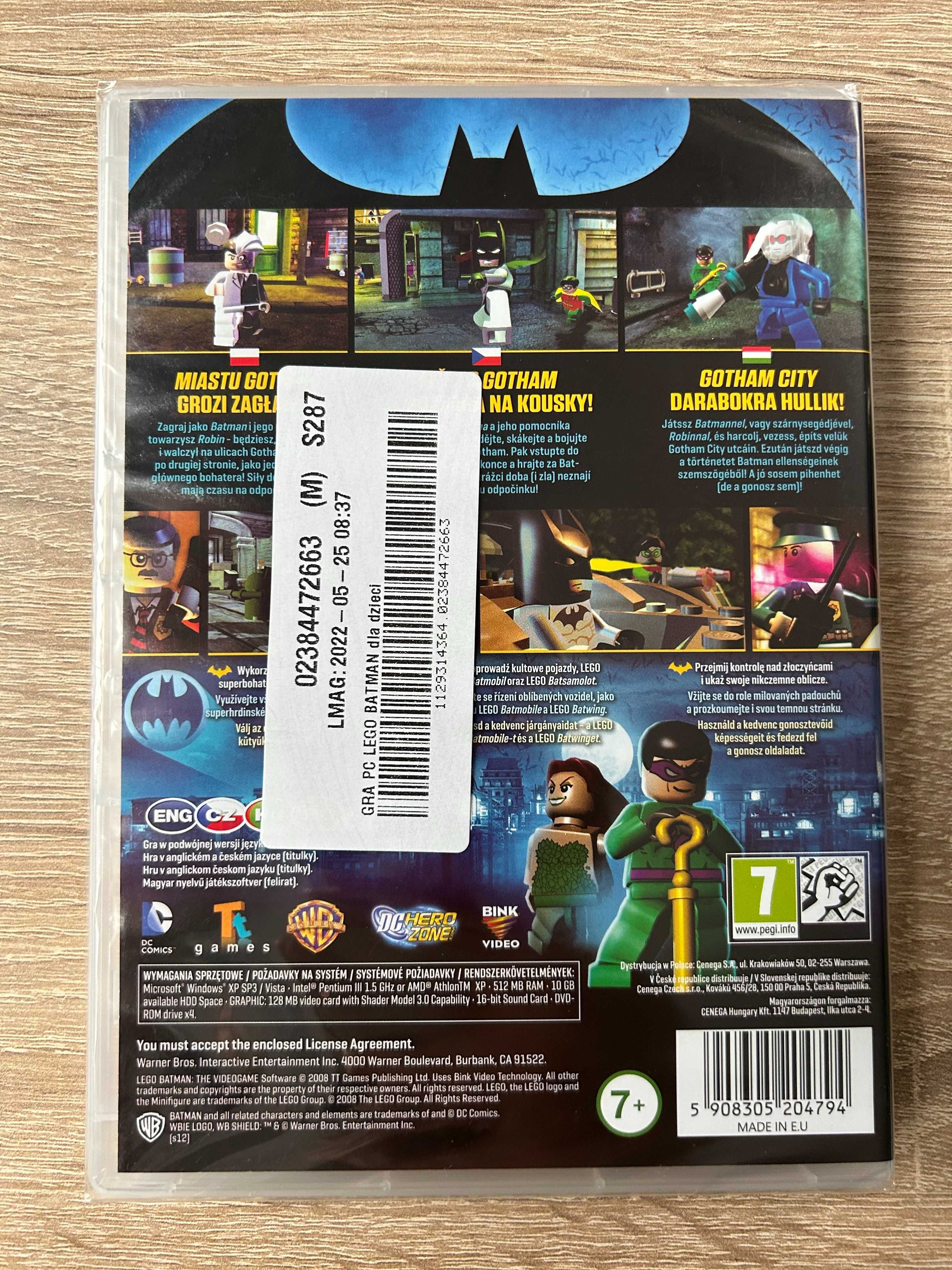 LEGO Batman: The Videogame - PC - Warner Bros - PL - NOWA, FOLIA