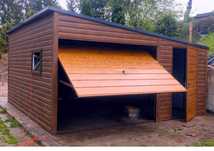 Garaż Blaszany Drewnopodobny PREMIUM PRODUCENT!!!