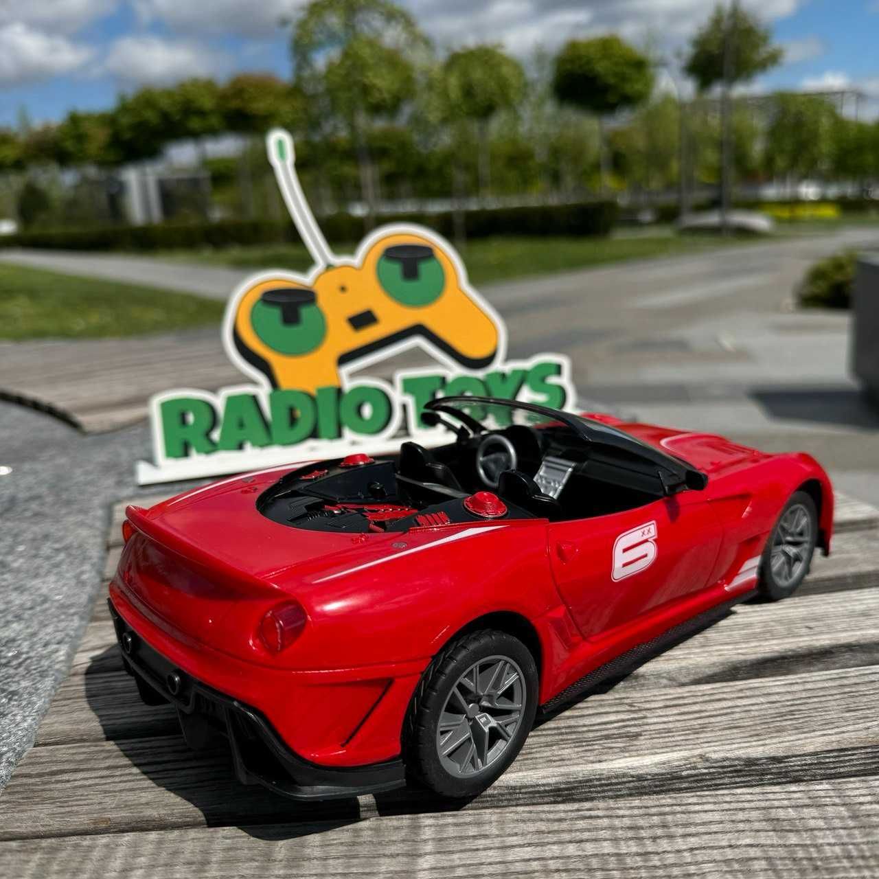 Спорткар машинка на радиоуправлении Diablo Ferrari-Style 811 Красная