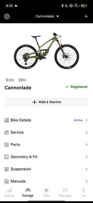 Rower enduro Cannondale jekyll 1
