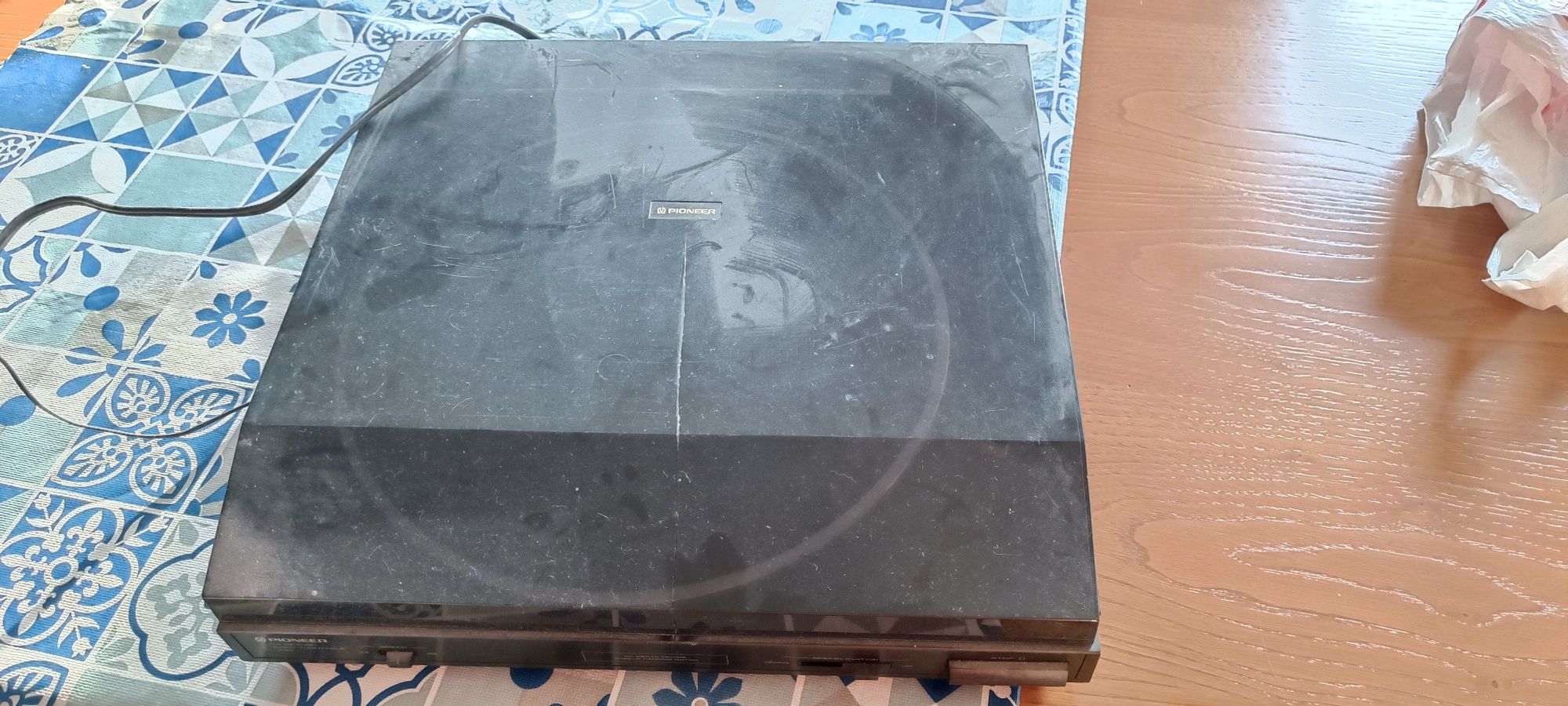 Leitor de vinil Pioneer