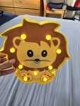 Lampka na baterie lew