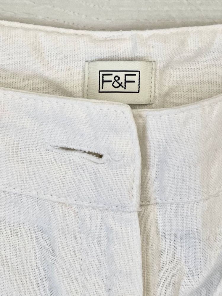 Льняные брюки F&F