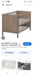 Łóżeczko ikea stan bardzo dobry