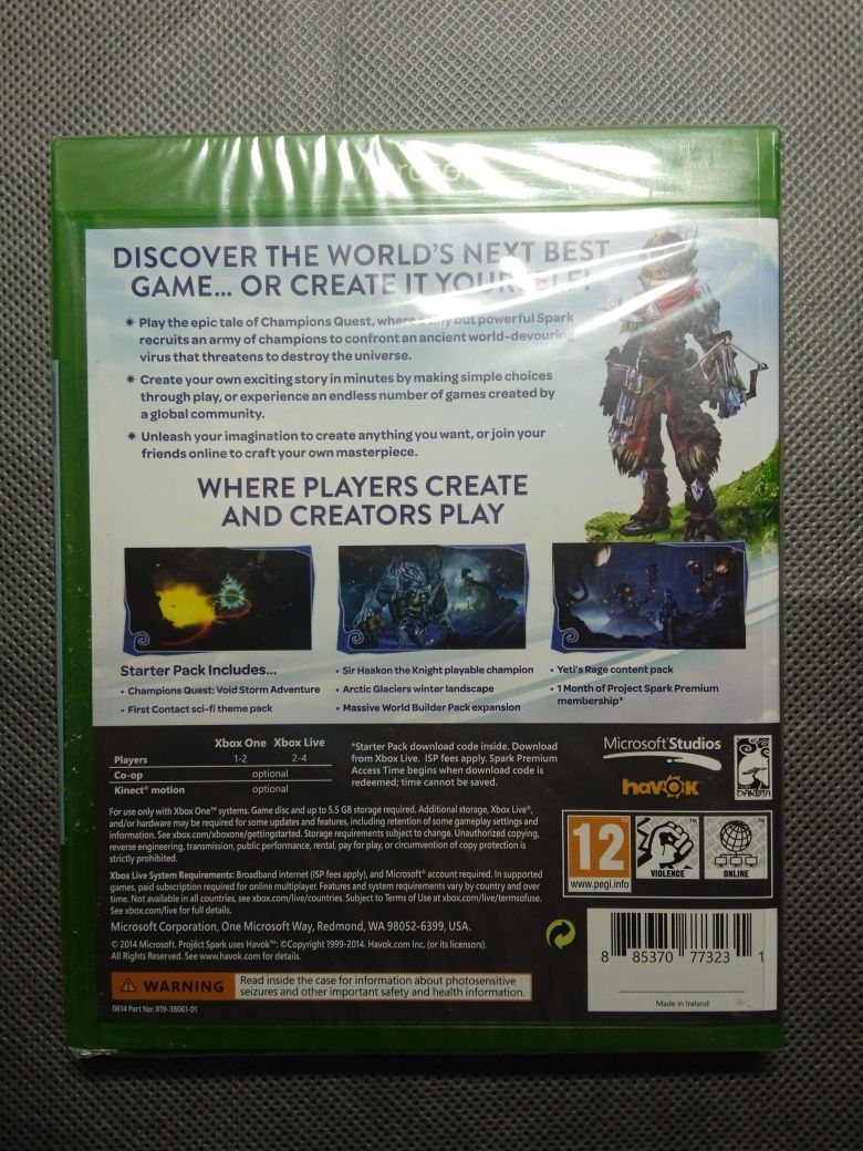 Gra Project Spark Xbox one