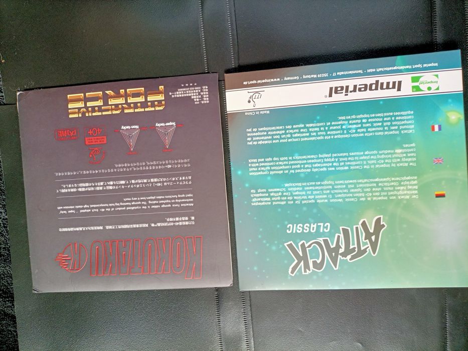 Niemiecka rakietka do tenisa stołowego marki Imperial Balsa