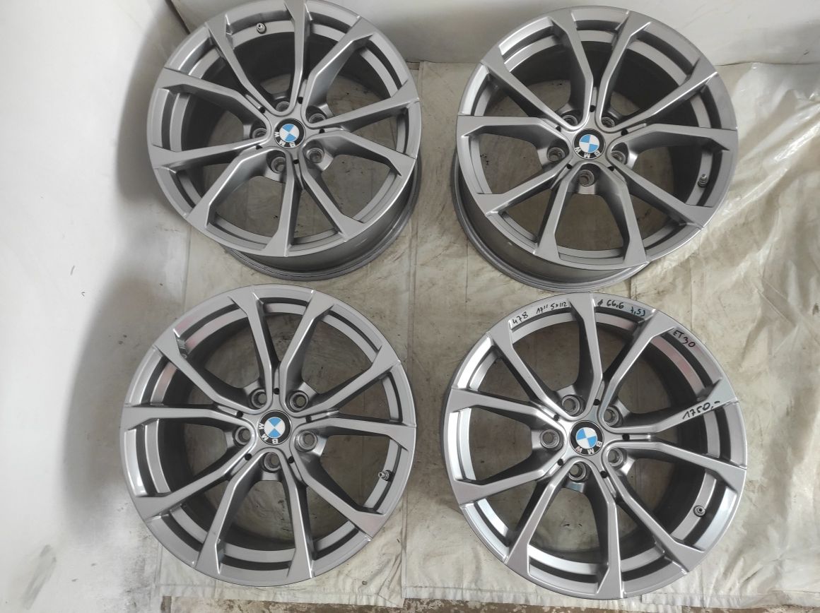 478 Felgi aluminiowe ORYGINAŁ BMW R 17 5x112 otwór 66,6 Bardzo Ładne