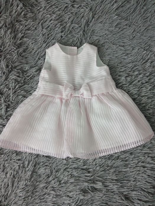 Sukienka różowe paseczki