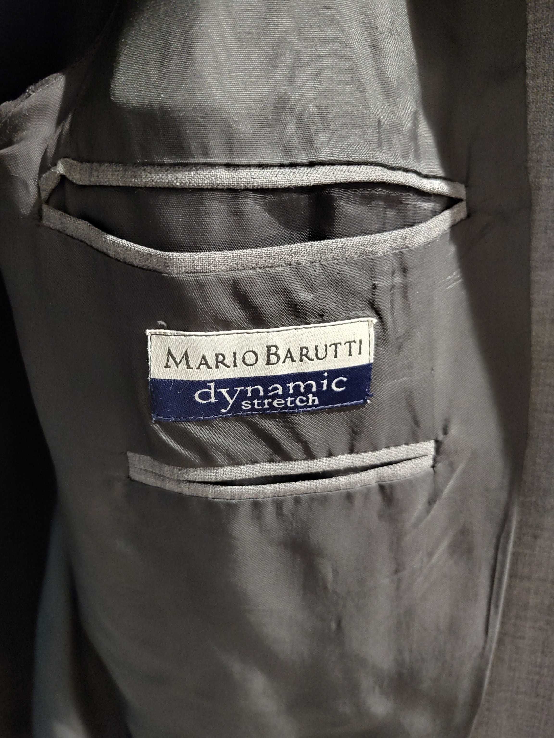 Garnitur Mario Barutti szary wełna