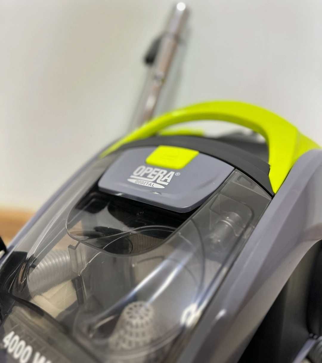 Безмішковий пилосос потужний 4000 W іде на 2 насадки 2.5л пылесос