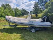 Ponton RIB-ZODIAC+silnik+przyczepka