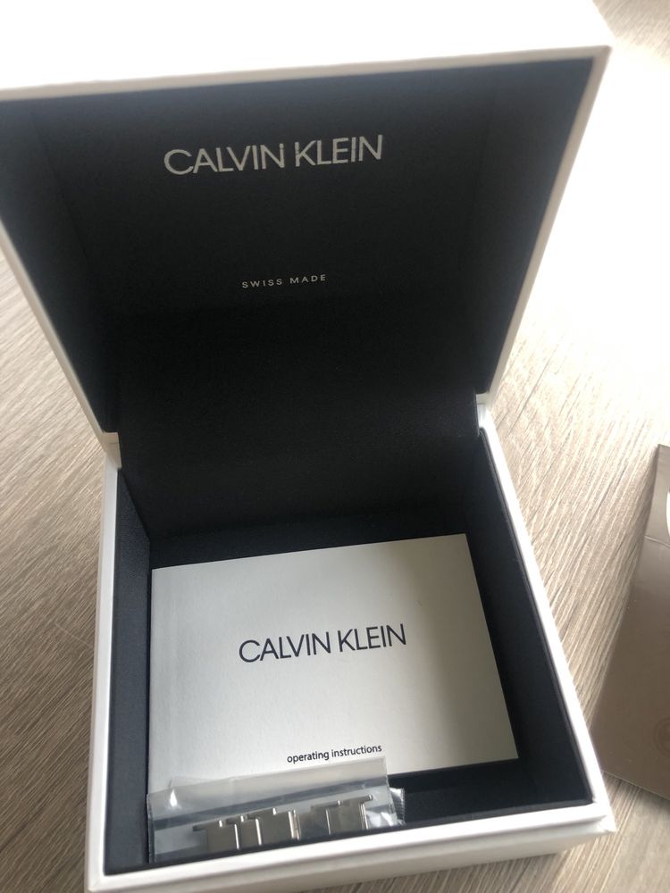 Relógio Calvin Klein com caixa e garantia