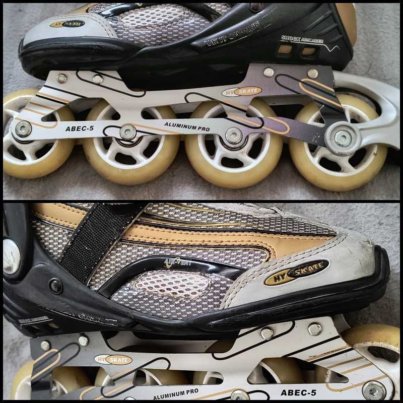 Rolki Hy Skate Element XF I rozmiar 39,0  wkładki 25,5 cm