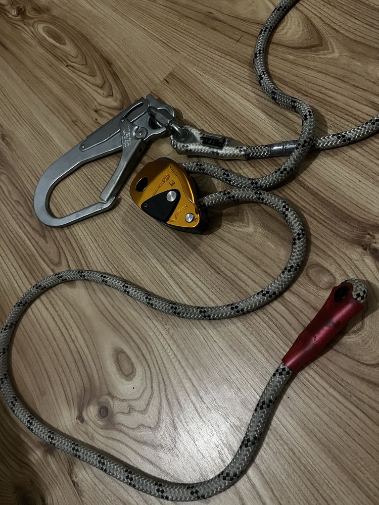 zestaw asekuracyjny petzl