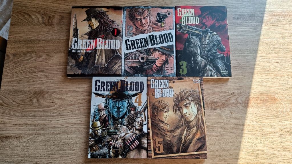 Manga Green Blood komplet