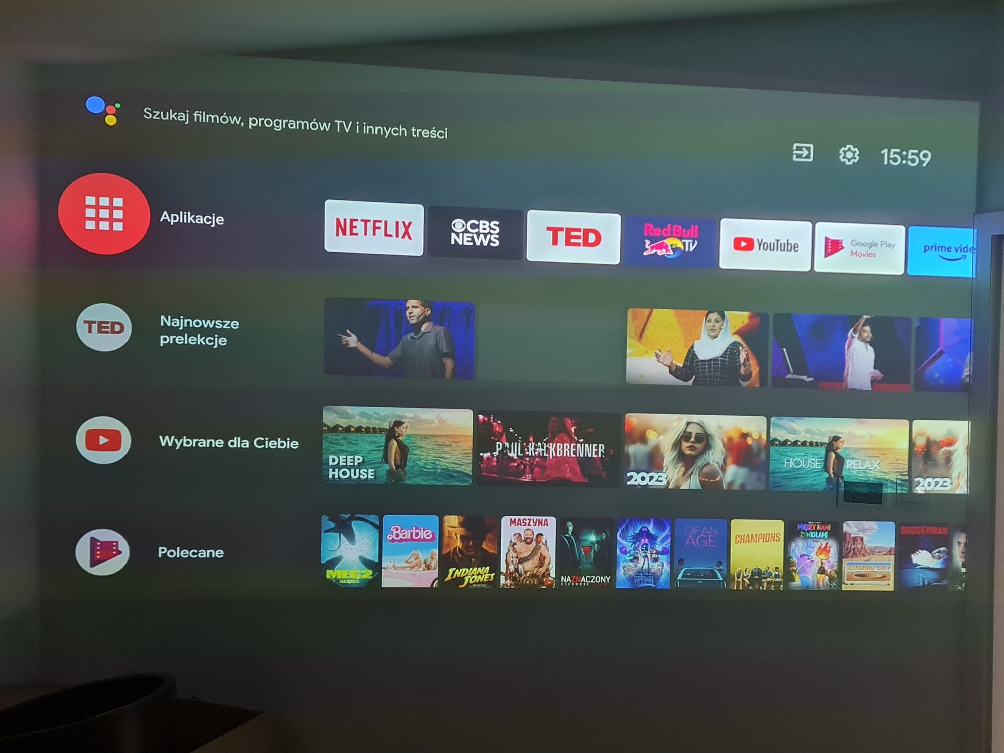 Xiaomi Mi smart projector 2 android tv