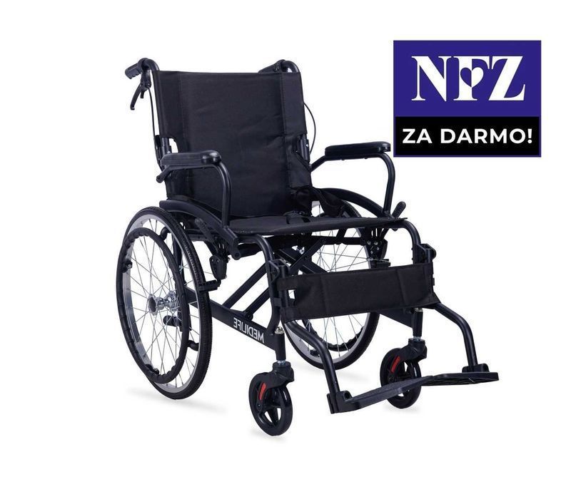 Wózek inwalidzki ZA DARMO zlecenie od LEKARZA RODZINNEGO POZ Medilife