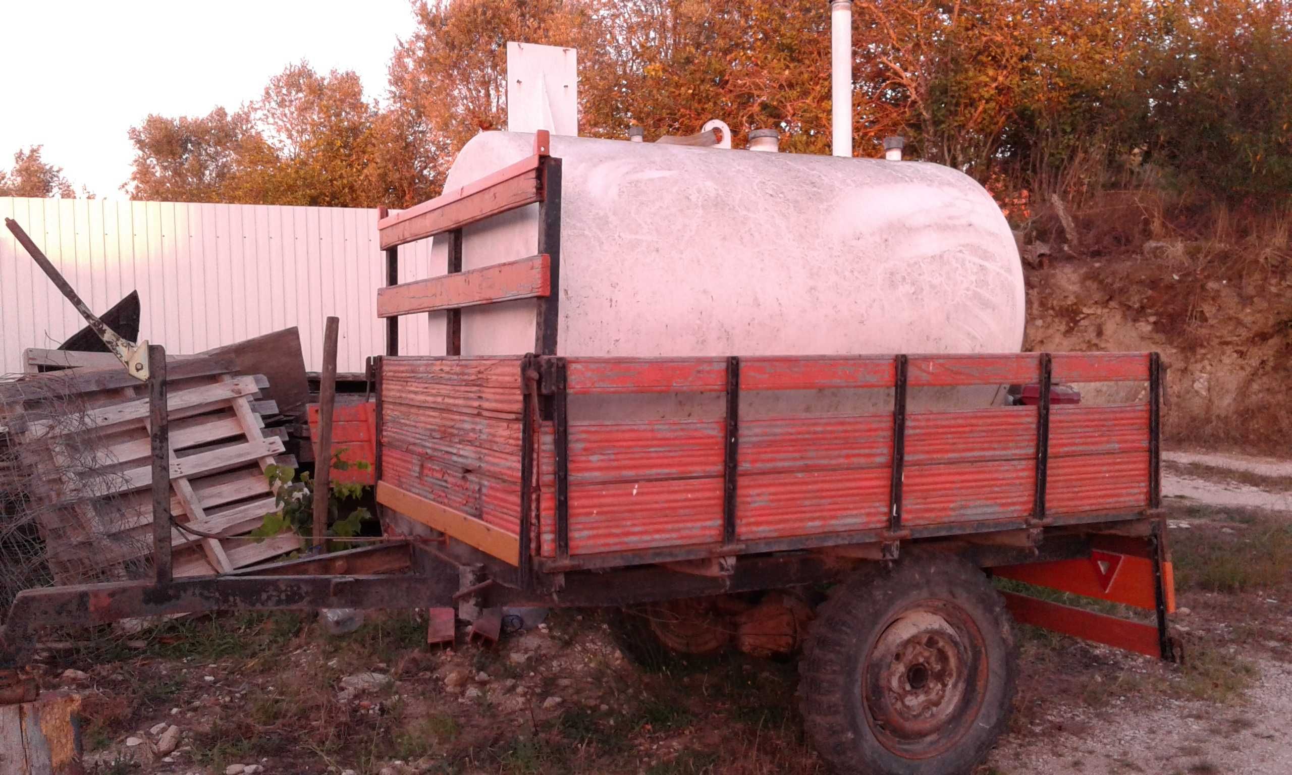 Reboque de trator 1200 Kg