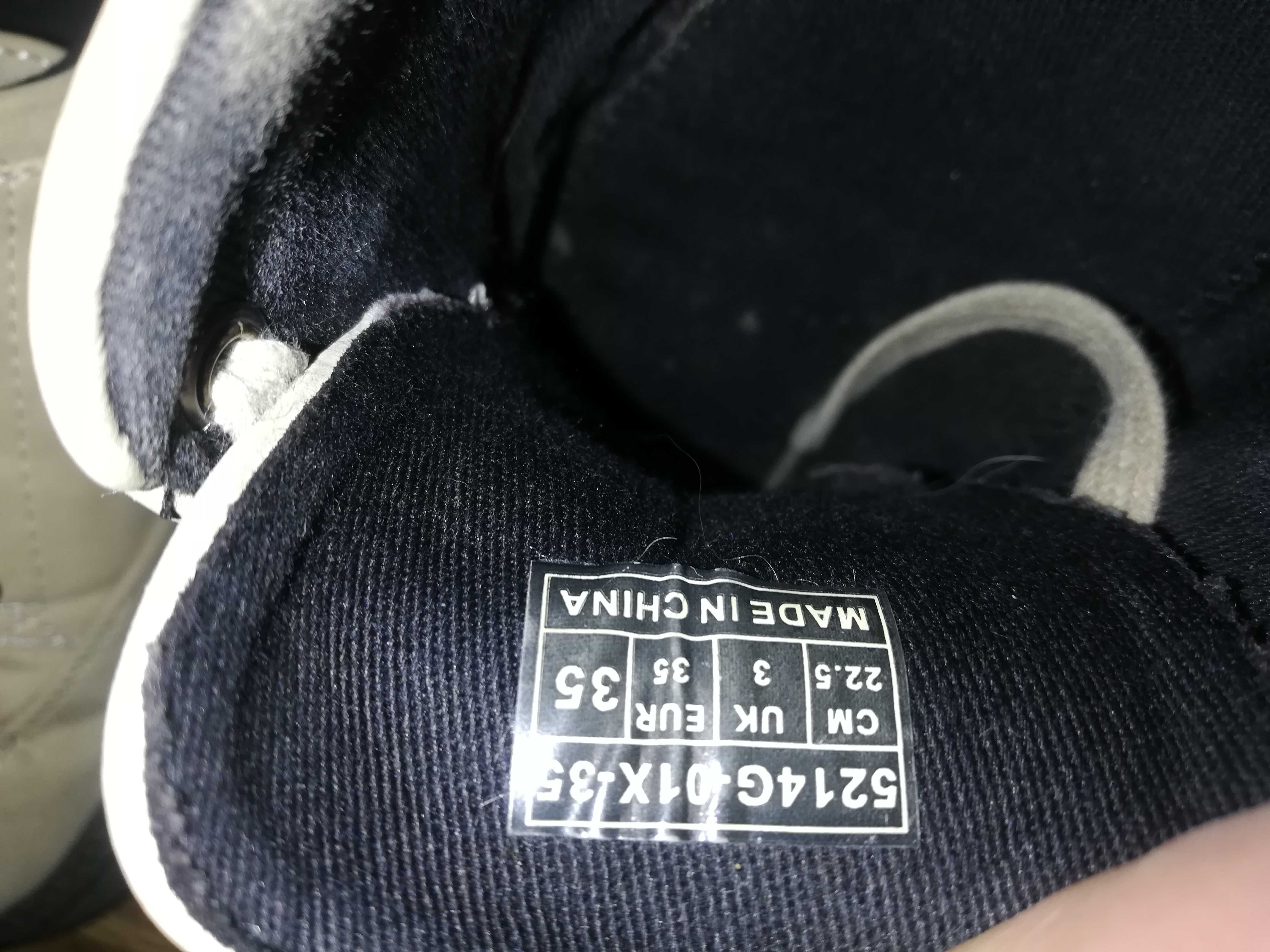 Półbuty/mokasyny na platformie Reserved rozm. 35