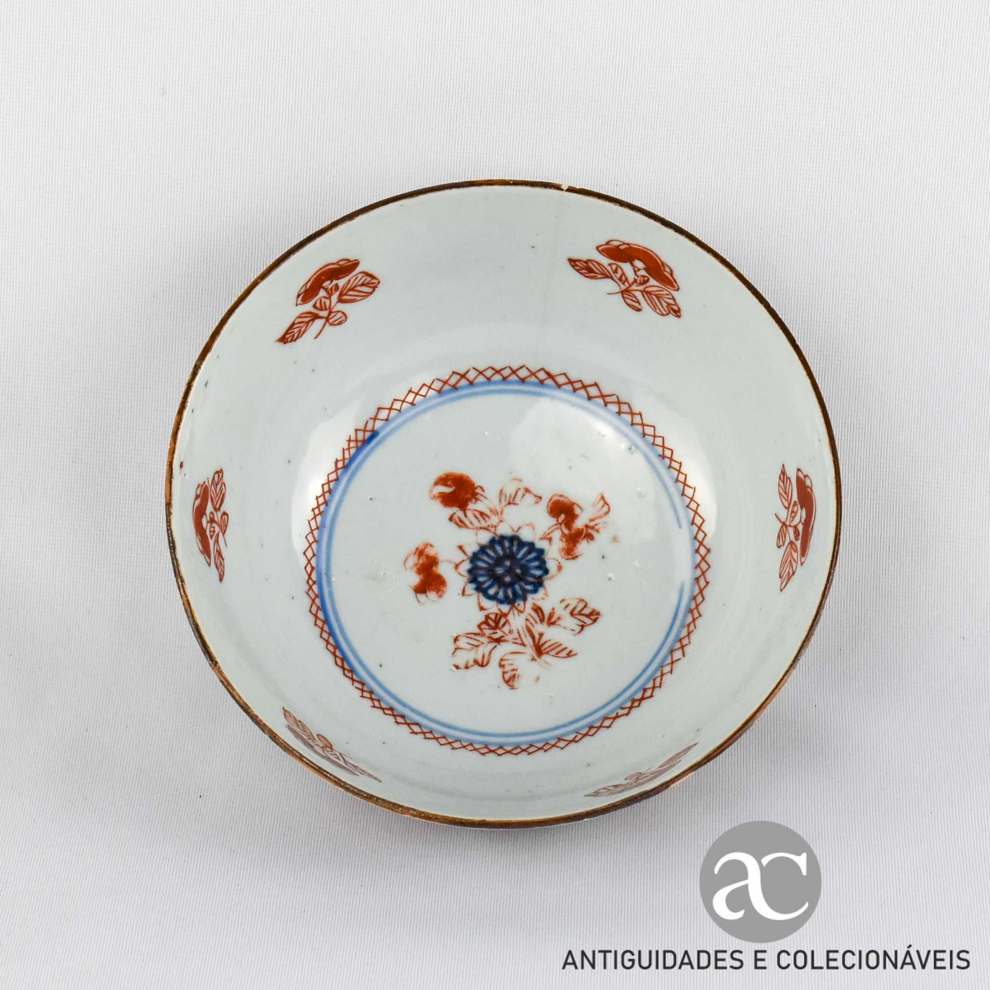 Taça Porcelana China, Qianlong, Amsterdam Bont – Sec. XVIII