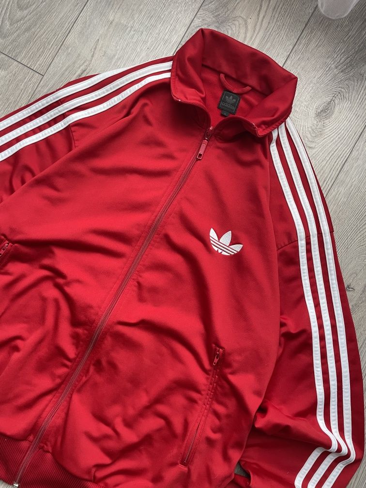 олимпийка Adidas vintage red track jacket Firebird rasta chille 62