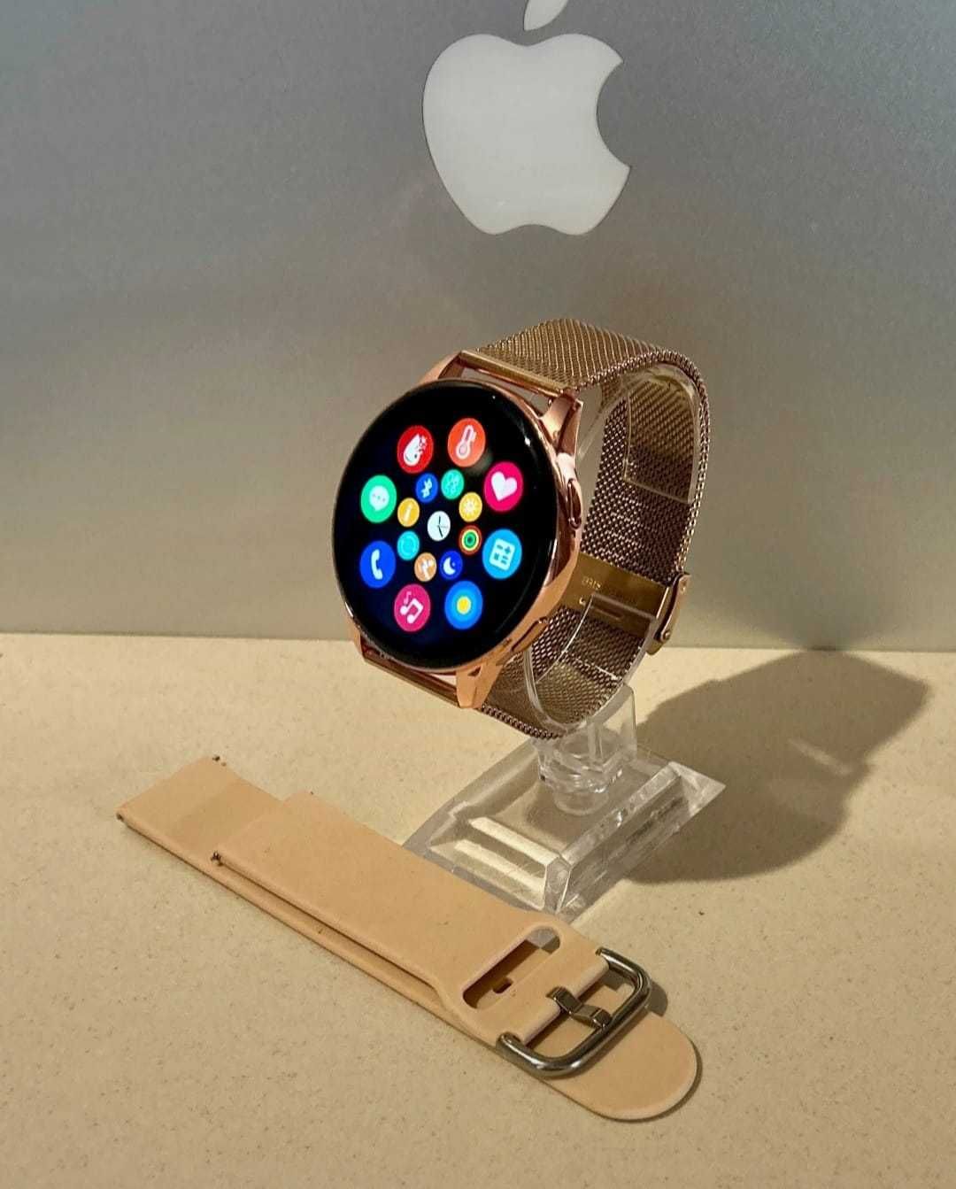 Smartwatch złoty komplet Nowy