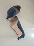 Buty szpilki niebieskie