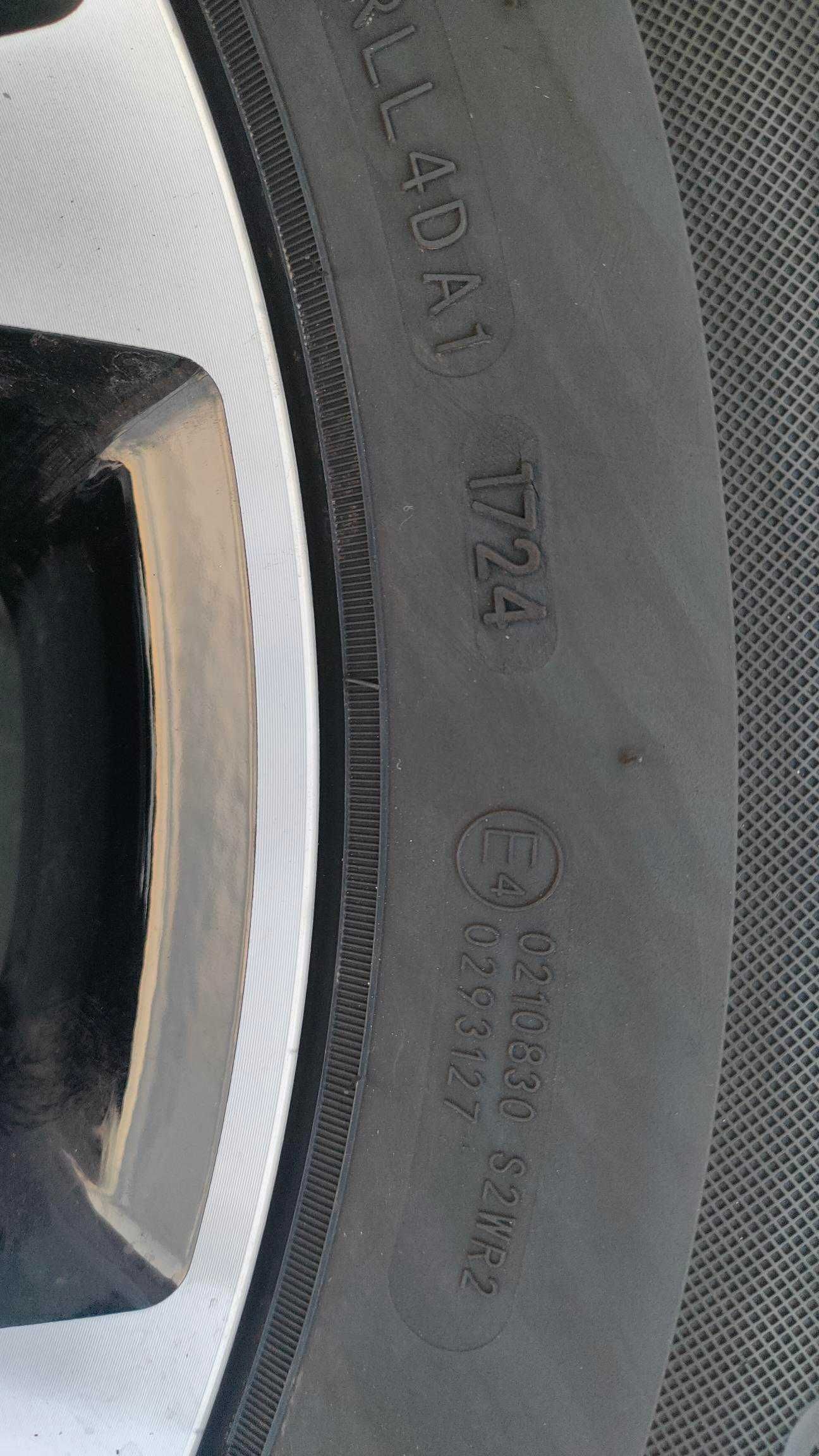 Nowe KPL 4 szt Koło Czujnik Felga ALU Opona 225/65 R17 DODGE CARAVAN