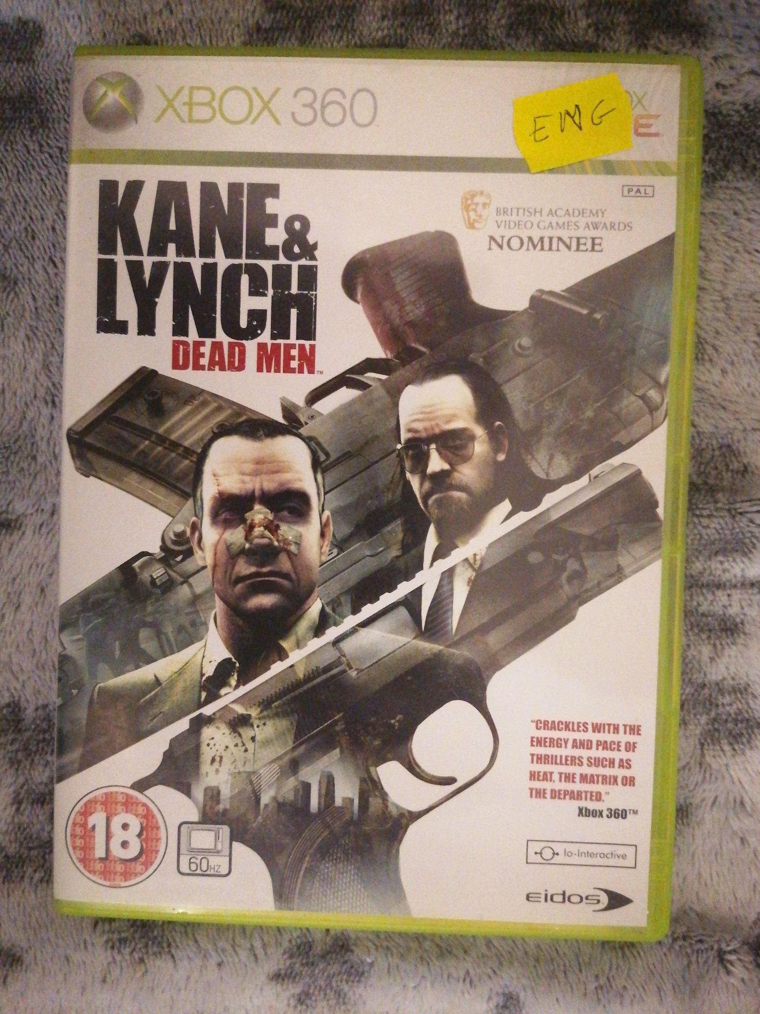Kane & Lynch dead men xbox 360