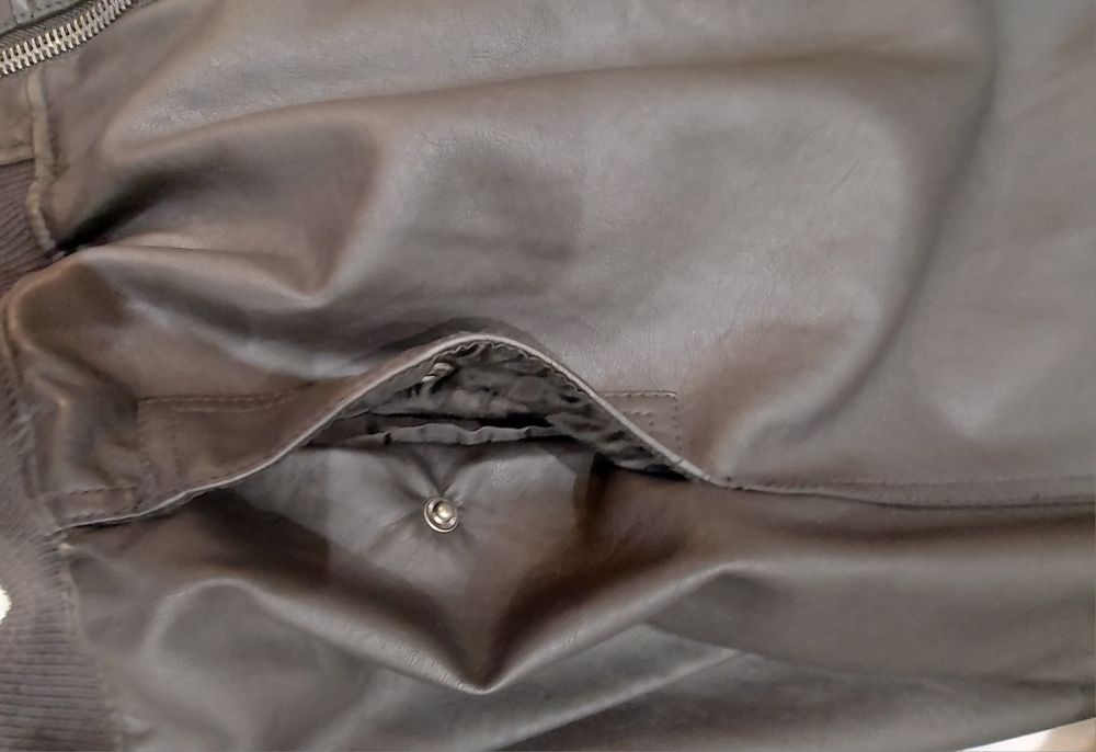 Kurtka skórzana męską XL