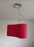 Lampa 3 płomienna firmy Ramko, różowa, fuksja