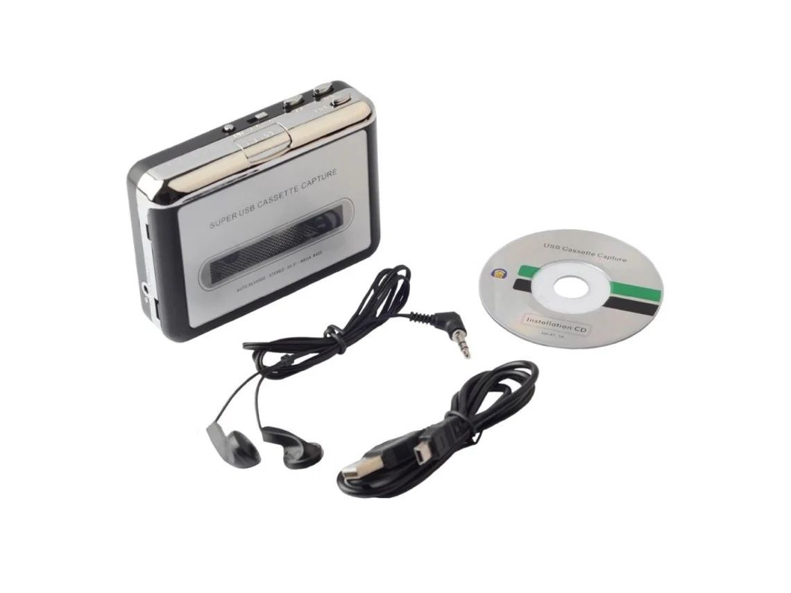 Leitor MP3 Walkman Cassette Player Usb Cassette To Converter Capture A