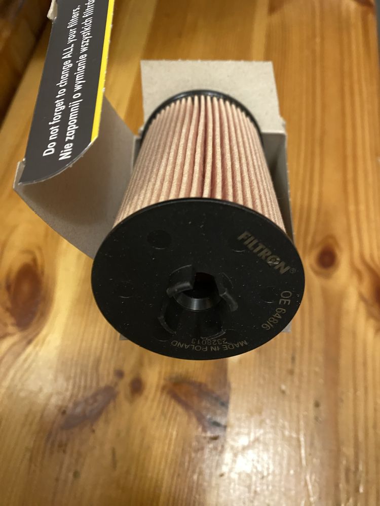 Filtr oleju Filtron OE 648/6 Opel 1.4 Twinport