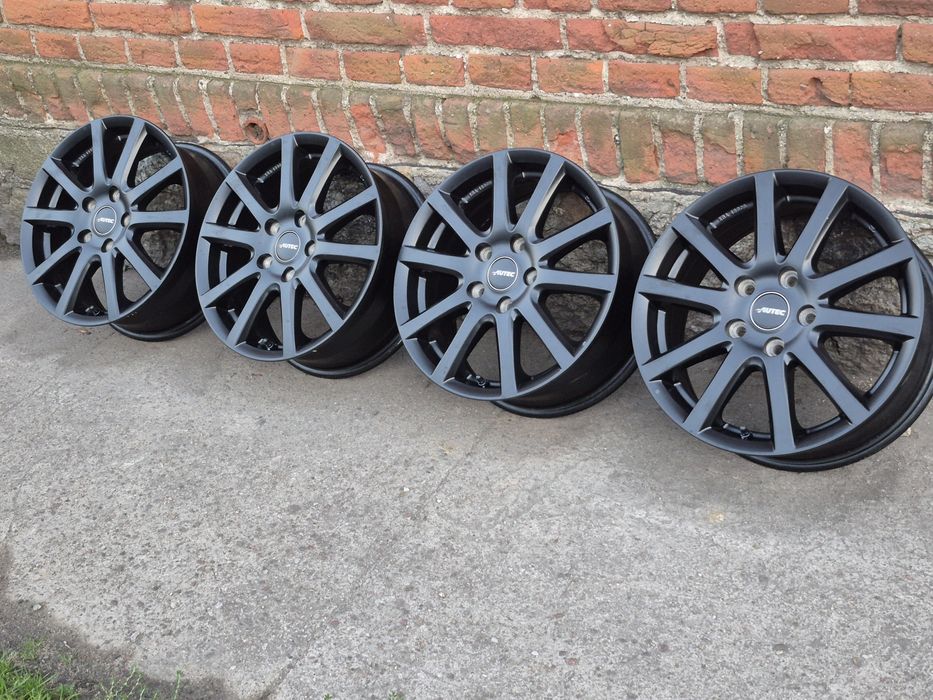 Alufelgi 16" Autec Skandic 5x112 czarne czujniki Mini BMW +Gratis