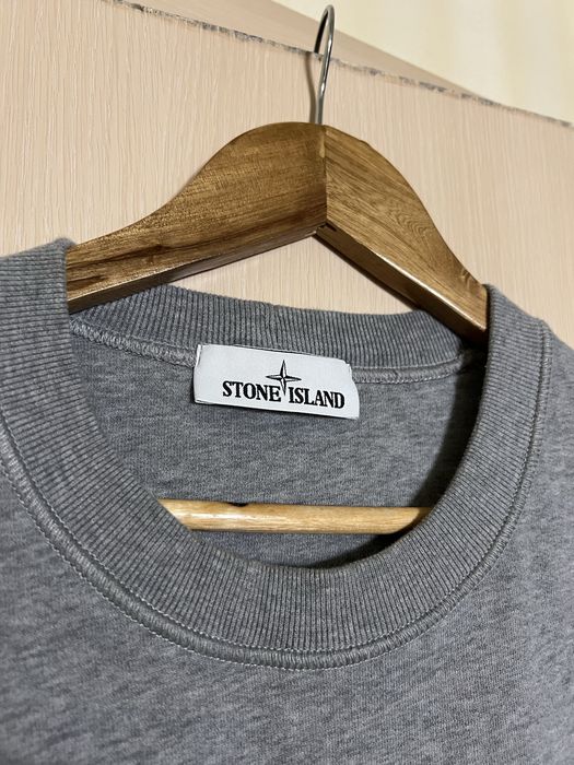 Світшот Stone Island Garment Dyed Crew Neck Sweat Gray