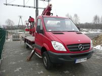 Podnośniki Koszowe  Zwyżki Wysięgniki 18m-42m/4x4/