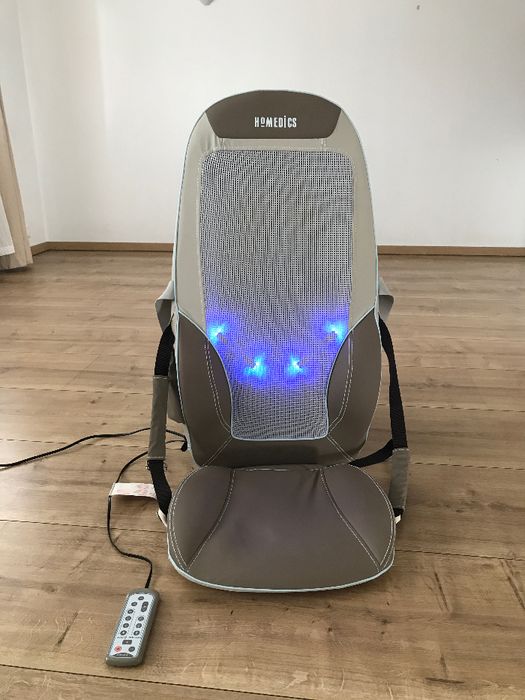 Fotel, mata masująca Homedics CBS-1000, masaż Shiatsu,Zdrowy kręgosłup