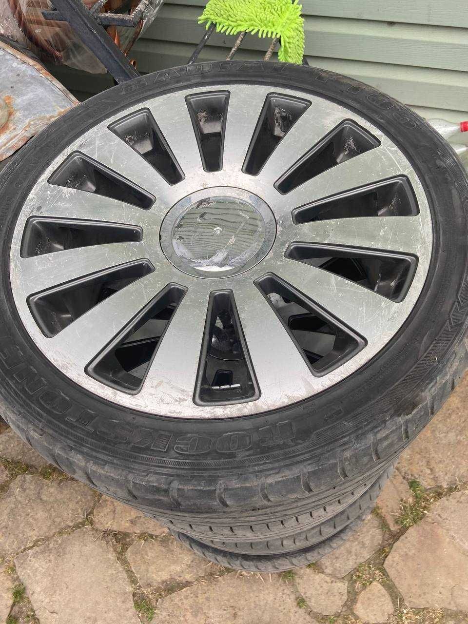 Диски R18 Audi 5/112 в комплекті з шинами