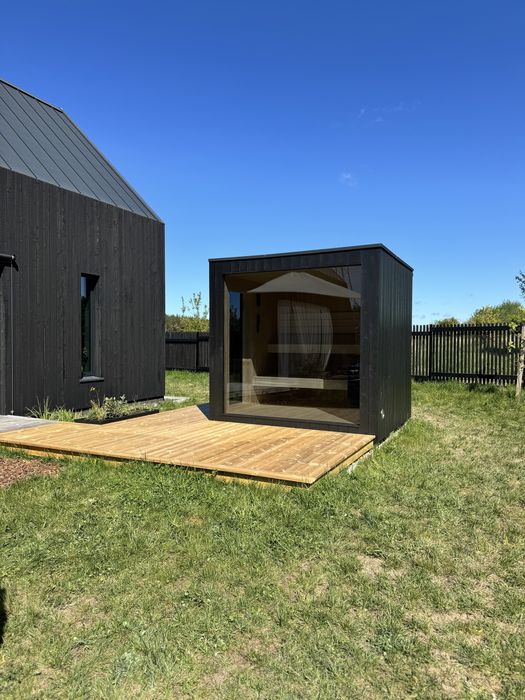 Nowoczesna Sauna Ogrodowa
