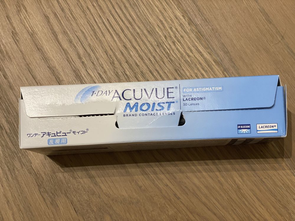 Soczewki Acuve MOIST for Astigmatism (jednodniowe)