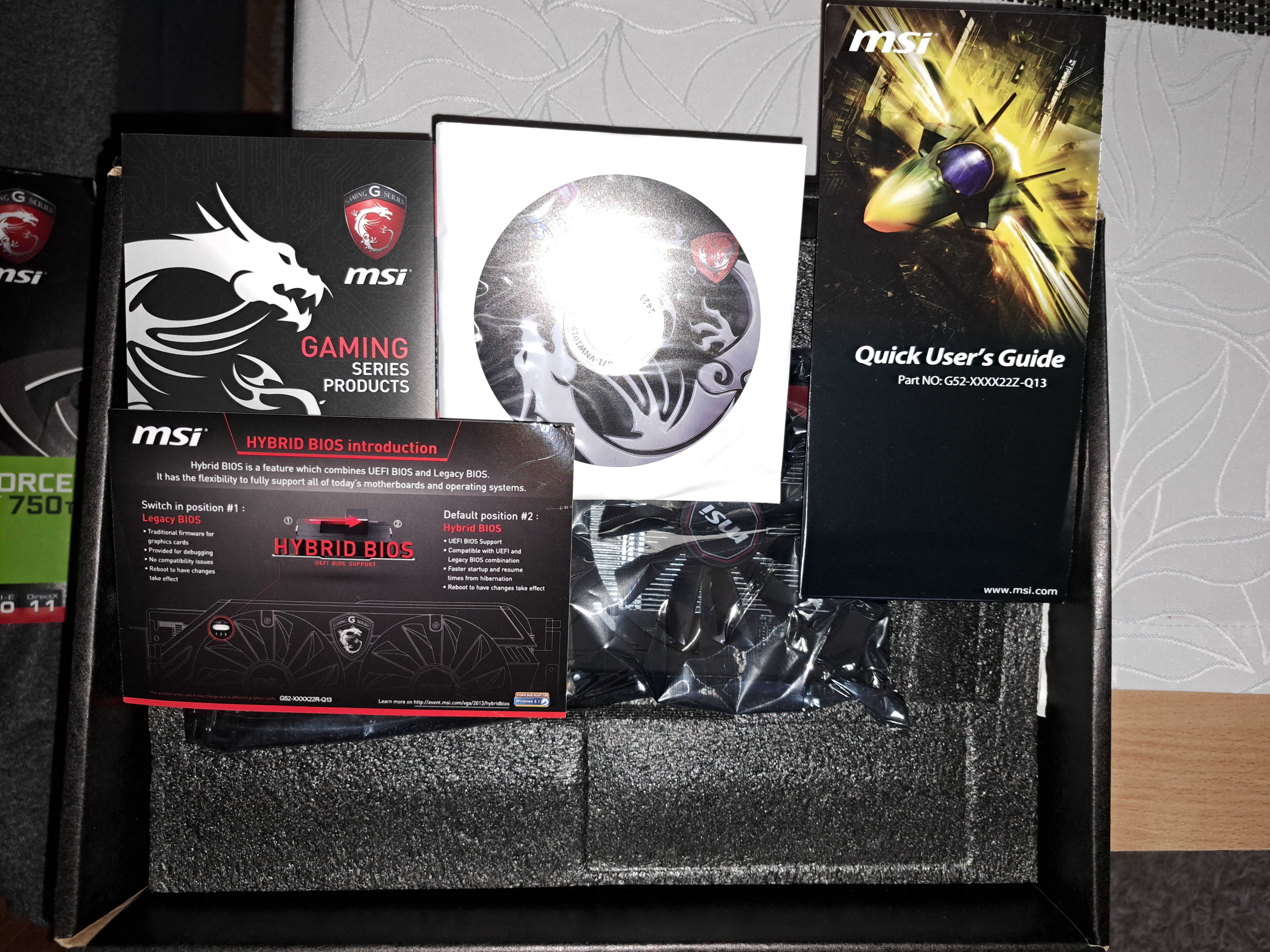 MSI TWIN FROZR Gaming Geforce GTX 750Ti